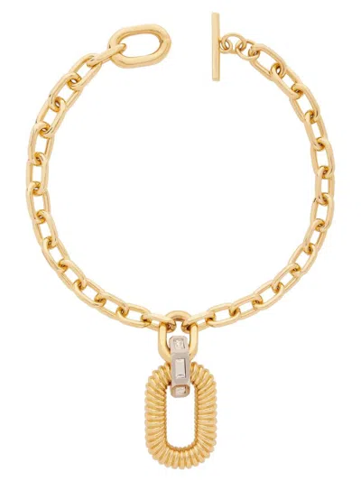 Rabanne 'xl Link' Necklace In Gold