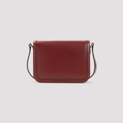 Valentino Womens Brick Ruby 9to5 Small Leather Shoulder Bag In Red