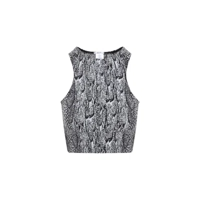 Wolford Snakeskin-print Halter-neck Top