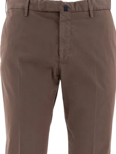 Incotex Slim Fit Trousers Clothing In Brown