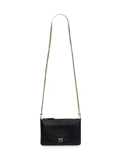 Pinko Crossbody Bag  Woman Color Black In Black