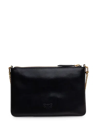 Pinko Crossbody Bag  Woman Color Black In Black