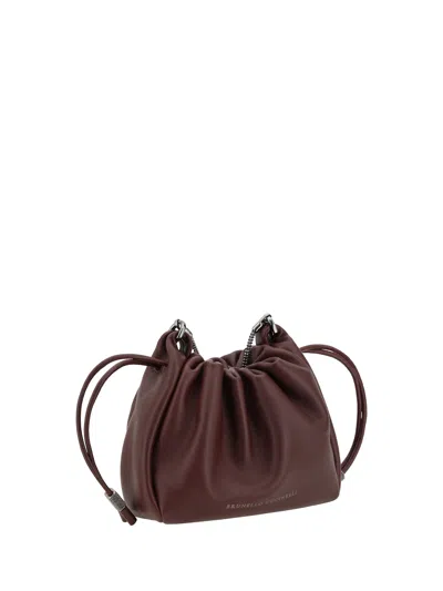 Brunello Cucinelli Bucket Mellow Mini Shoulder Bag