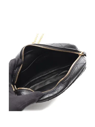 Pre-owned Chanel 2019 2.55 Chevron V-stitch Shoulder Bag In Black