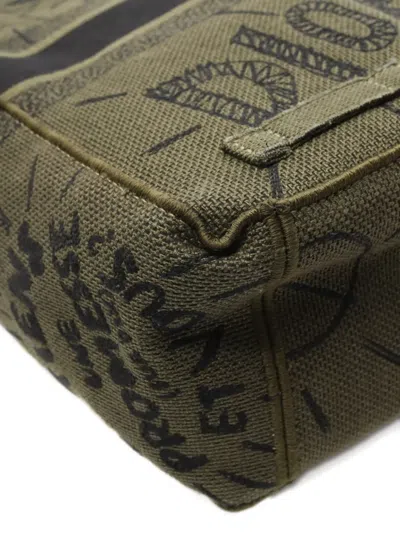 Pre-owned Dior 2000s Camp Shoulder Bag In Green