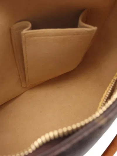 Pre-owned Louis Vuitton 2001 Looping Mm Shoulder Bag In Brown