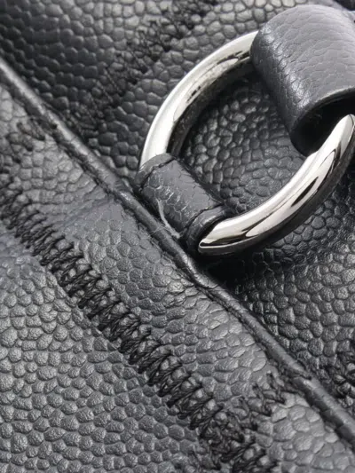 Pre-owned Chanel 2004-2005 Chocolate Bar Shoulder Bag In Black