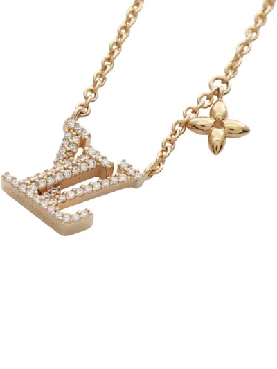 Pre-owned Louis Vuitton 2024 Collier Lv Iconic Necklace