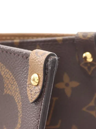 Pre-owned Louis Vuitton 2019 On-the-go Gm Tote Bag In Brown