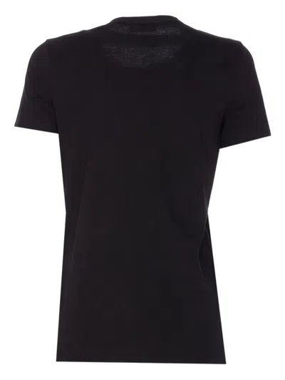 Elisabetta Franchi Logo T-shirt With Chain Detail And Charms