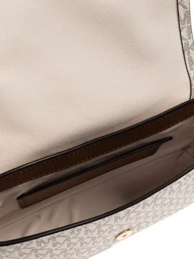 Michael Michael Kors Monogram Flap Shoulder Bag