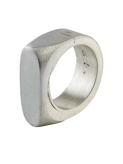 Parts Of Four Sterling Silver Sistema Ring In Metallic