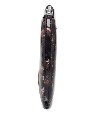Diesel Tarantula-print Wristlet Pouch