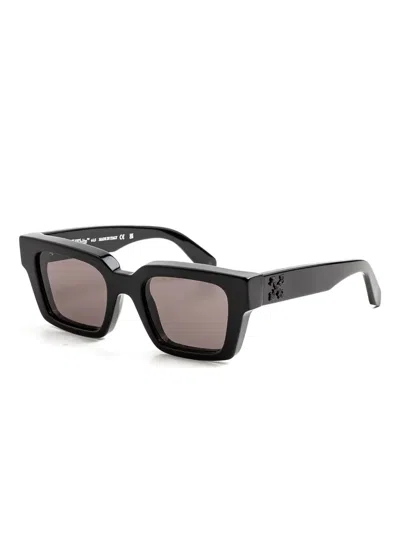 Off-white Eyewear Virgil Square-frame Sunglasses In Black