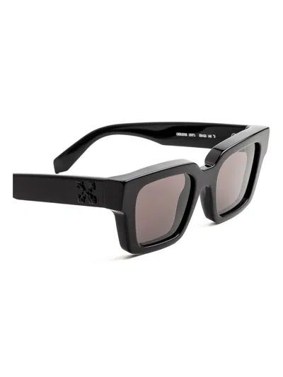 Off-white Eyewear Virgil Square-frame Sunglasses In Black