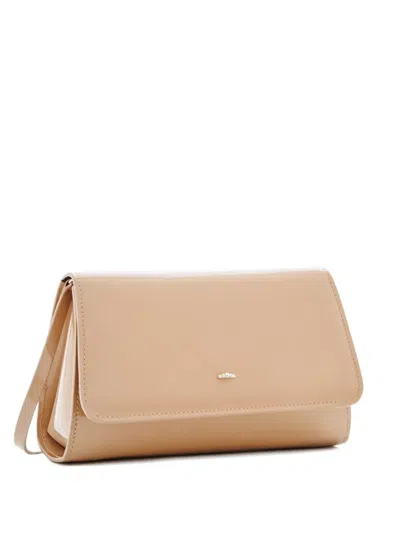 Giuseppe Zanotti Mini Cleopatra Patent Leather Flap Clutch