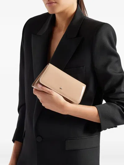 Giuseppe Zanotti Mini Cleopatra Patent Leather Flap Clutch
