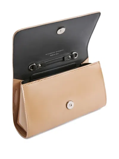 Giuseppe Zanotti Mini Cleopatra Patent Leather Flap Clutch