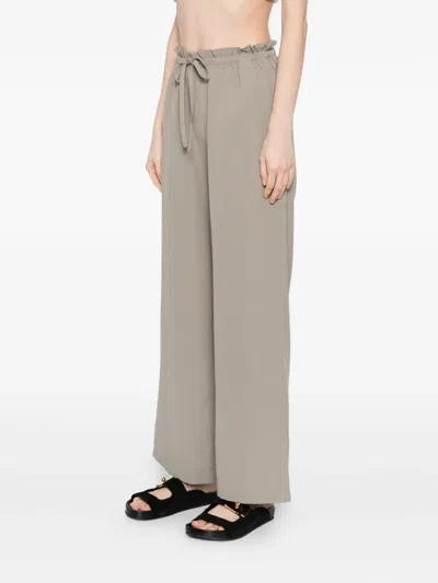 James Perse Wide-leg Trousers In Gray