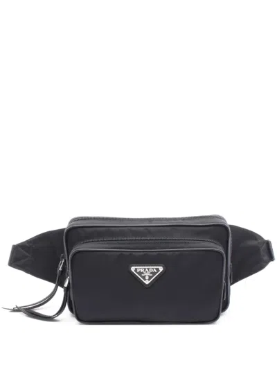 Pre-owned Prada 2010s Triangle-logo Belt Bag