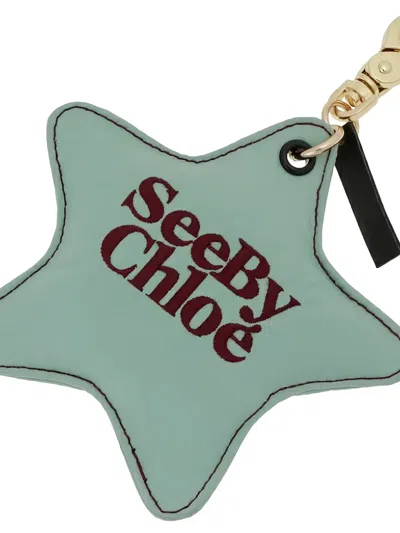 See By Chloé Star-shaped Key Holders For A Touch Of Glamour In Neutral