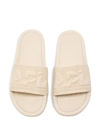 Apl Athletic Propulsion Labs Knitted Logo Slides