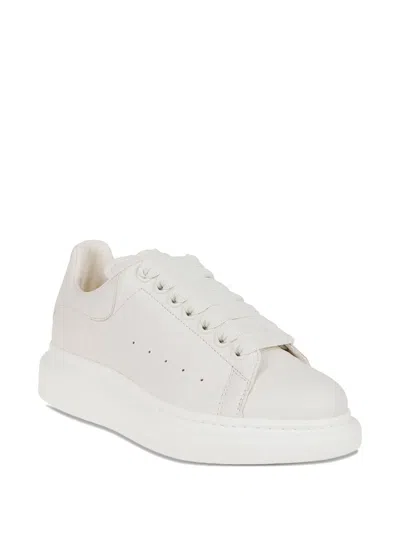 Alexander Mcqueen Oversized Leather Platform Sneakers