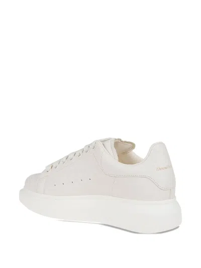 Alexander Mcqueen Oversized Leather Platform Sneakers