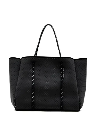 State Of Escape Escape Rope-trimmed Tote Bag