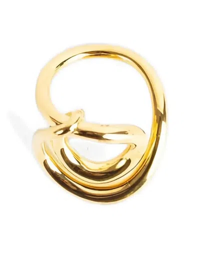 Charlotte Chesnais Lasso Ring In Gold