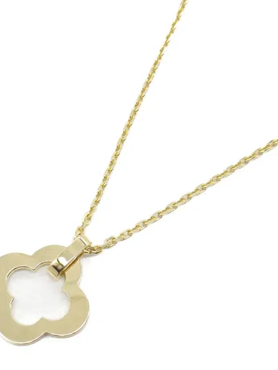Pre-owned Van Cleef & Arpels 2010 18kt Yellow Gold Byzantine Alhambra Necklace