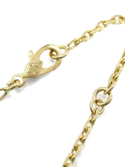 Pre-owned Van Cleef & Arpels 2010 18kt Yellow Gold Byzantine Alhambra Necklace