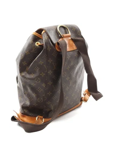 Pre-owned Louis Vuitton 1995 Montsouris Gm Backpack