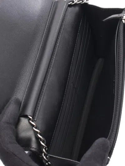Pre-owned Chanel 2013-2014 Coco Mark Wallet On Chain