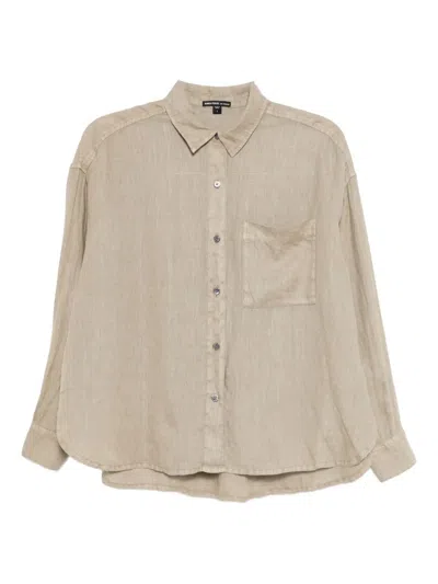 James Perse Long-sleeved Shirt In Neutral