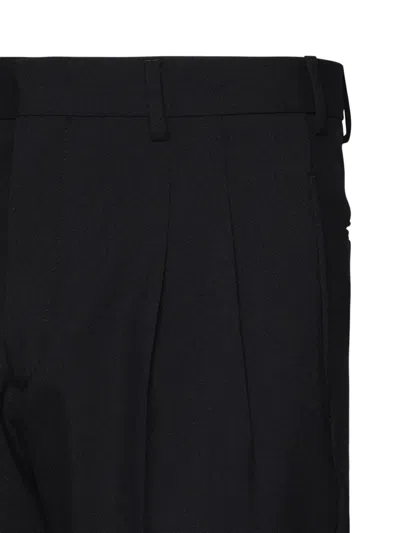 Be Able Pure Virgin Wool Trousers In Black