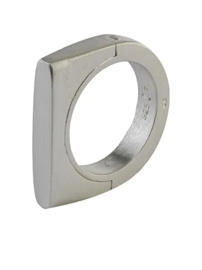 Parts Of Four Sterling Silver Ring In Metallic