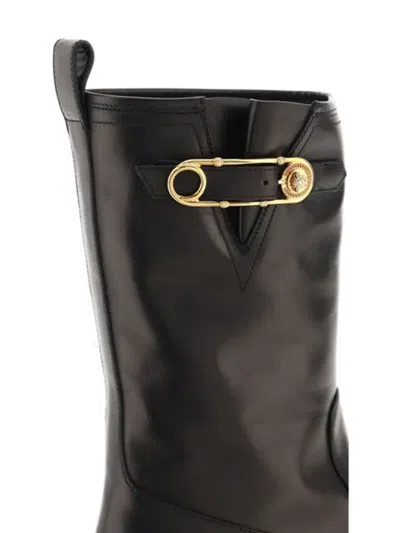 Deha Safety-pin Embellished Boots