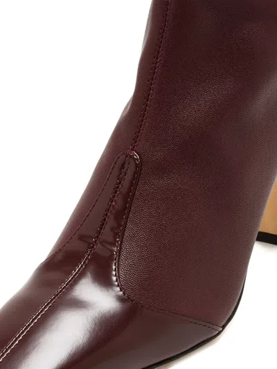 Studio Amelia 90mm Maverick Zip-detail Leather Ankle Boots