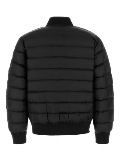 C.p. Company C.p.company Black Nylon Down Jacket In Black