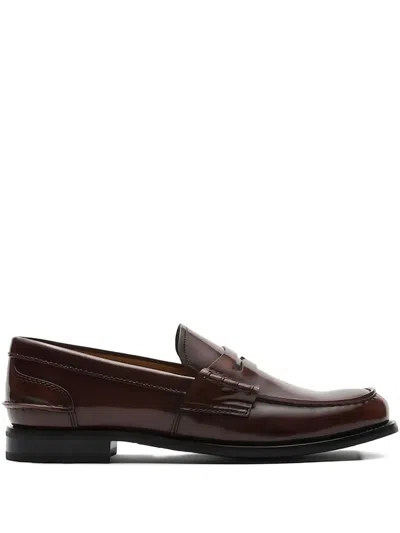 Church's Pembrey Patent-leather Penny Loafers