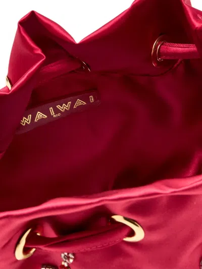 Waiwai Rio Bel Beaded-embellished Clutch