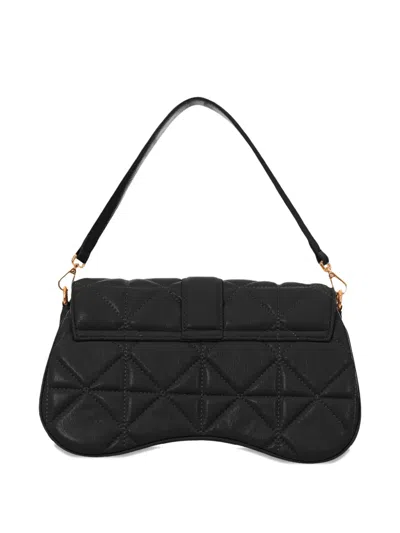 Just Cavalli Quilted Snake-buckle Cross Body Bag