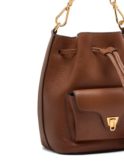 Coccinelle Beat Generation Bucket Bag In Brown