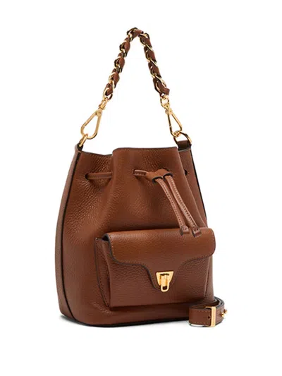 Coccinelle Beat Generation Bucket Bag In Brown