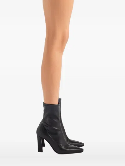 Giuseppe Zanotti Janiee Stretch 90 Square-toe Sock Boots