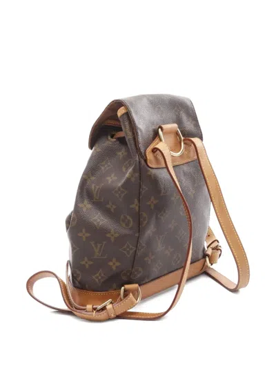Pre-owned Louis Vuitton 2000 Montsouris Mm Backpack