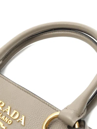 Pre-owned Prada 2010s Leather Two-way Handbag