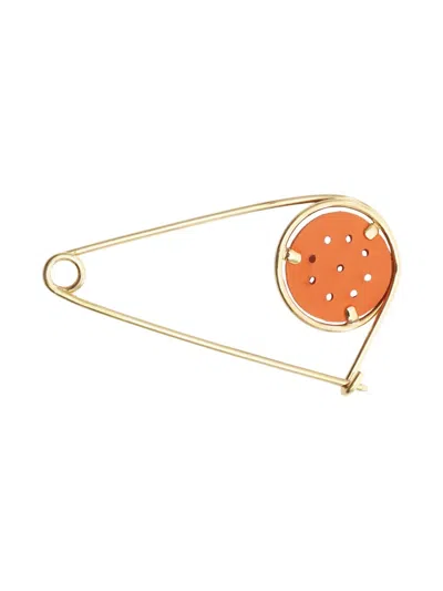 Pre-owned Loewe 2010s Meccano Pin Brooch