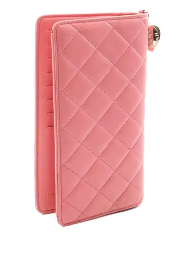 Pre-owned Chanel 2008-2009 Matelasse Wallet